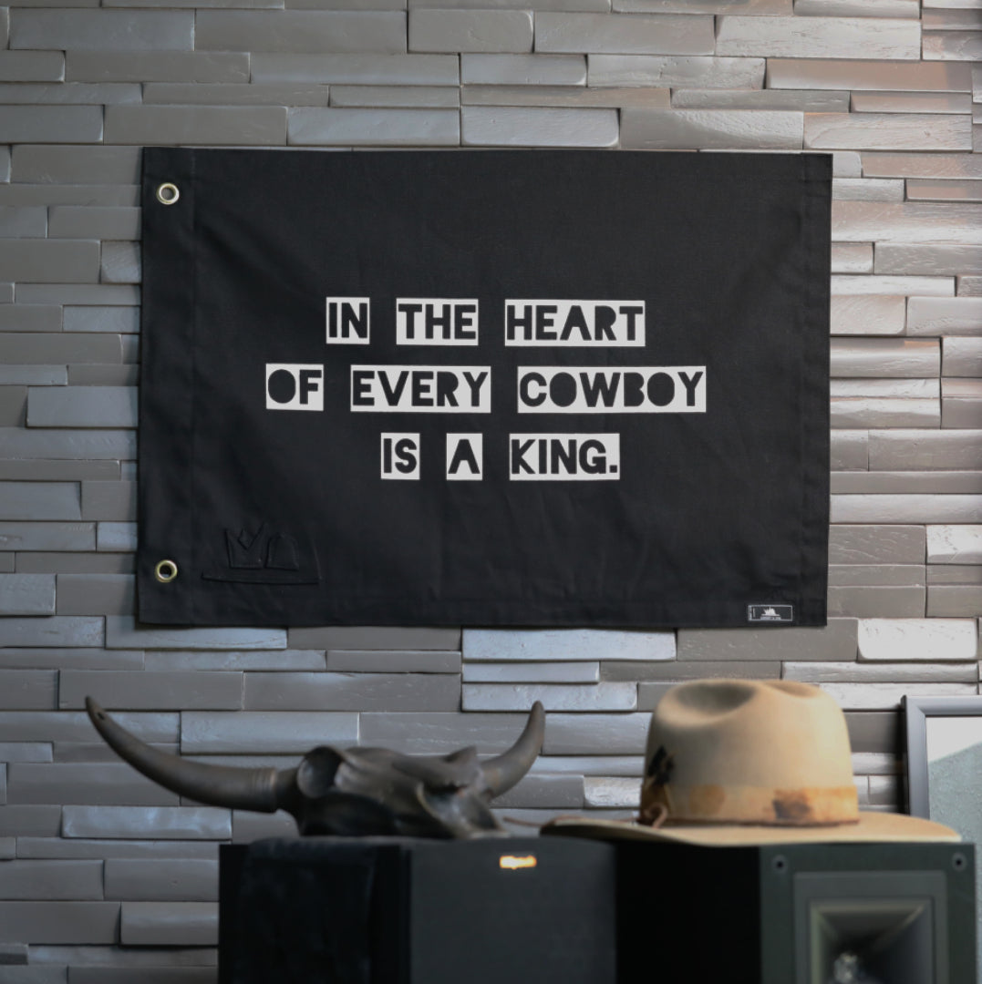 Cowboy and King Co. Branded Flag