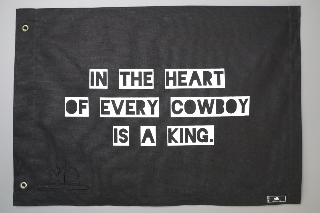 Cowboy and King Co. Branded Flag
